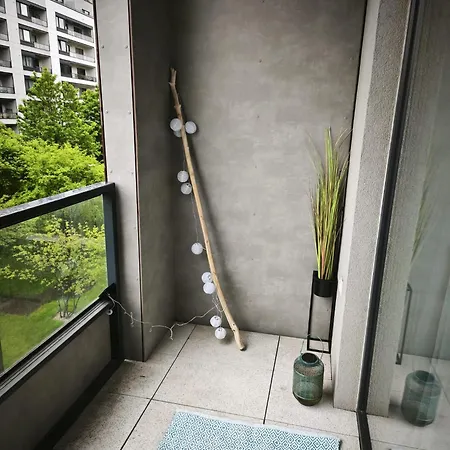 Cozy Urban - Balcony With Garden View